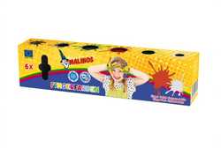 Пальчиковые краски Malinos Finger Farben. Набор 6 цветов. арт. 300012